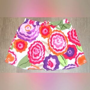 crazy 8 Girls Floral Skort Size Large (10-12)